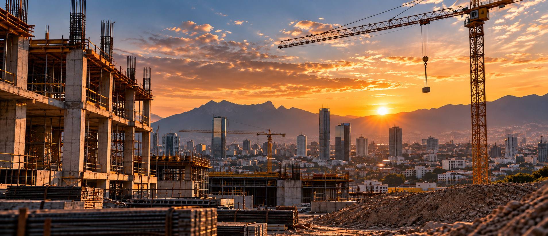 Obra de Vitomex: fachada terminada de un desarrollo residencial
